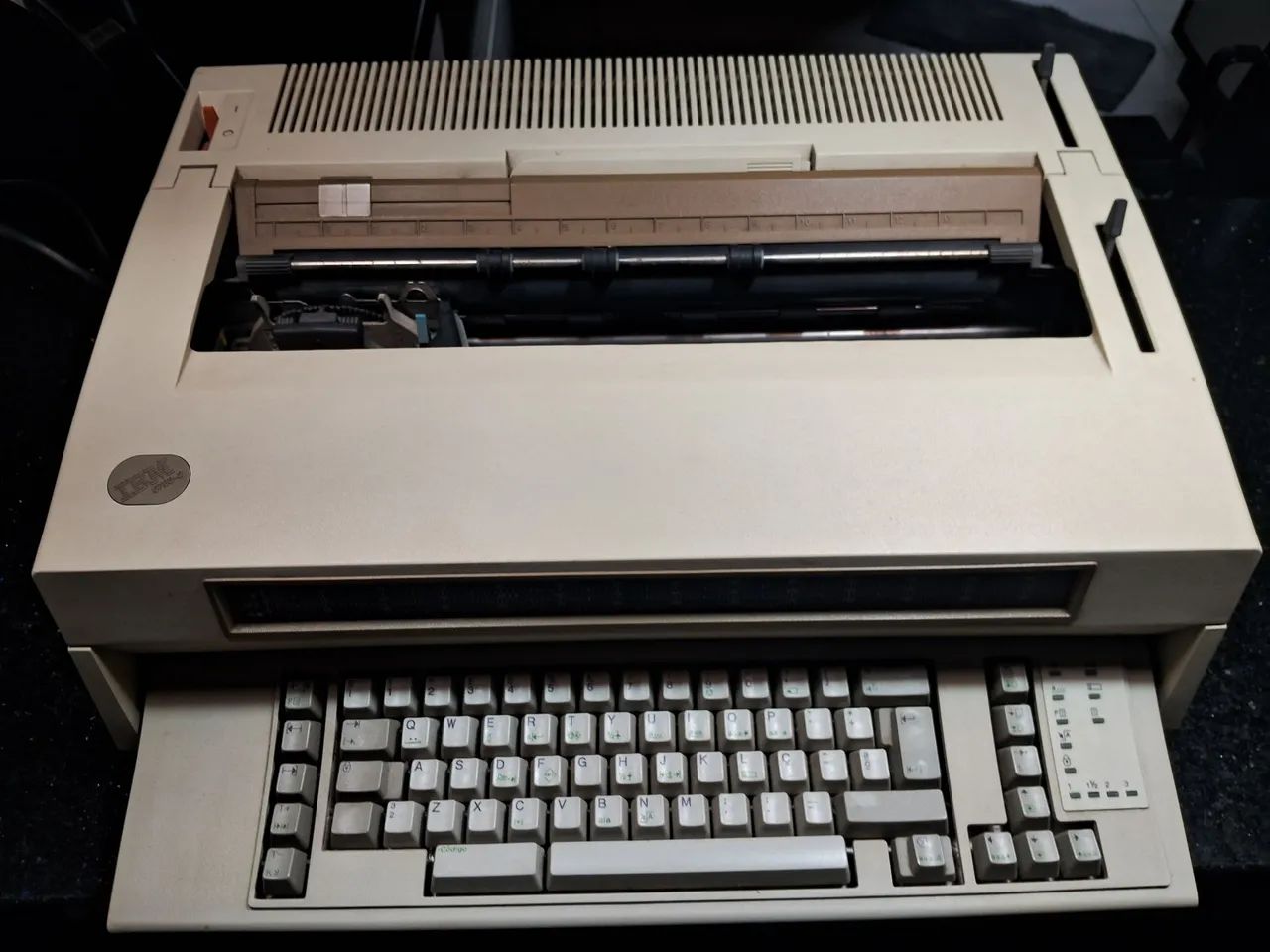 Maquina de escrever Ibm 