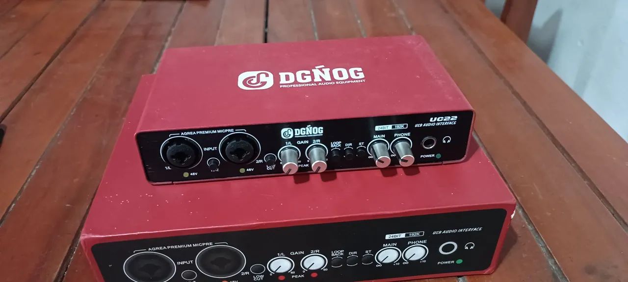 Interface de audio Dgnog 