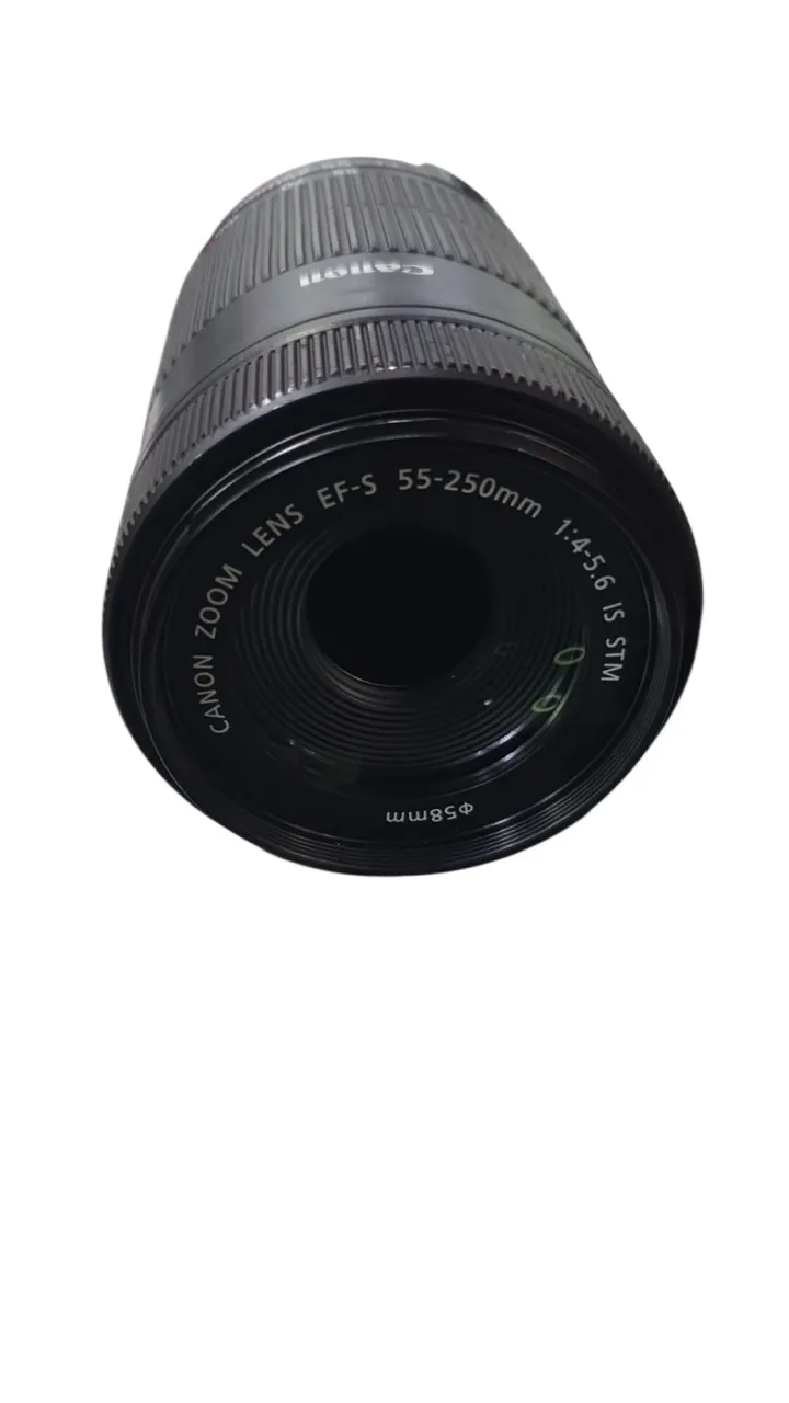 lente canon 55 250mm is