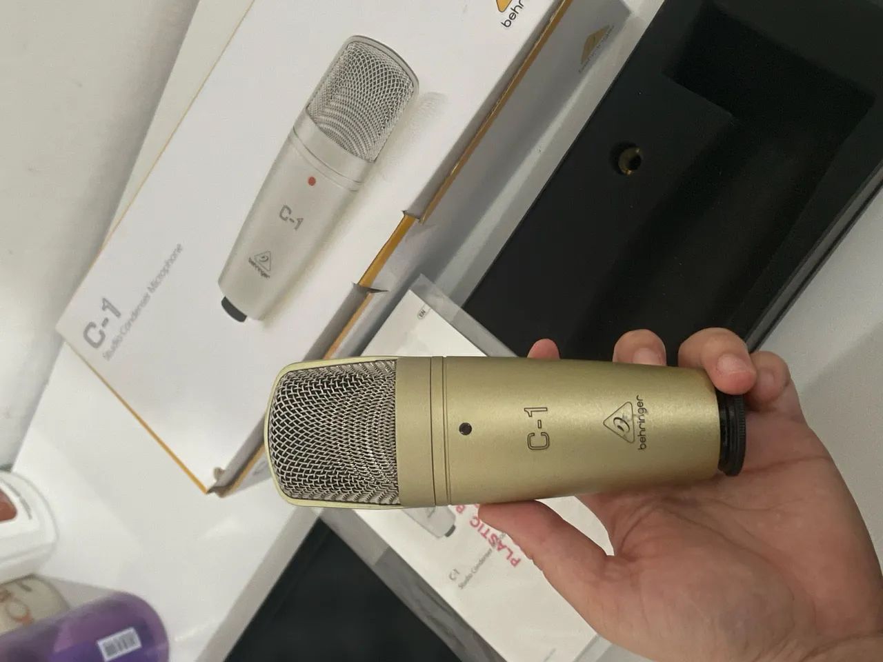 Microfone Condensador Behringer C-1 (Com Maleta) - Foto 2