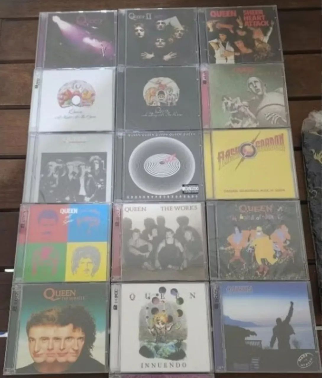 QUEEN Coleção completa 15 CDS remasterizados originais lacrados