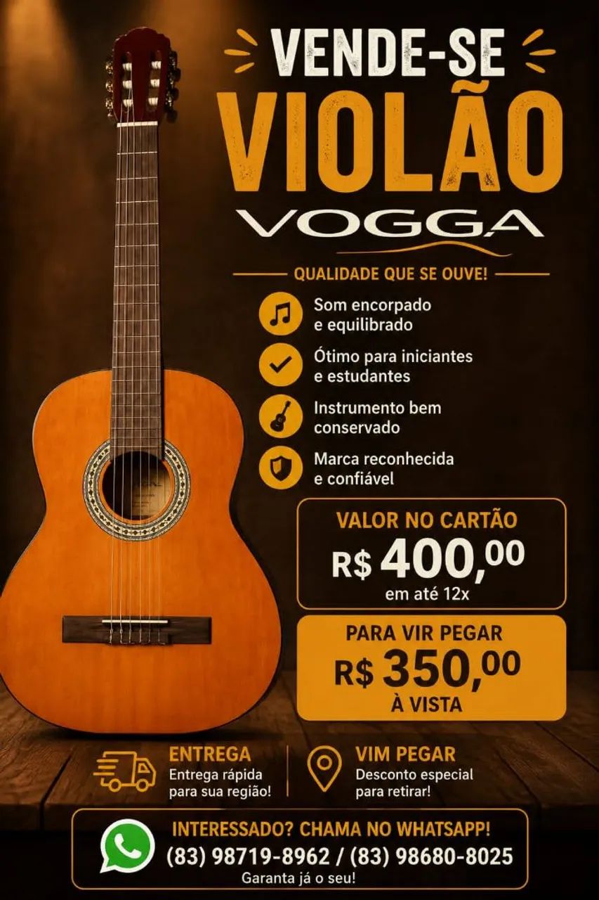 Violão Vogga - Foto 2