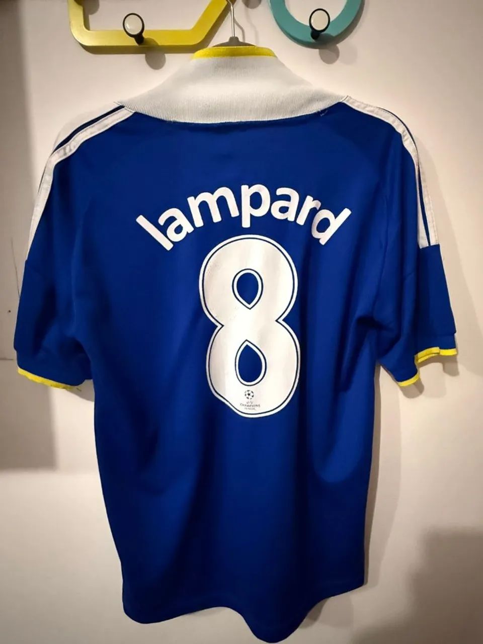 CAMISA CHELSEA 2008 CHAMPIONS LEAGUE LAMPARD - Foto 2