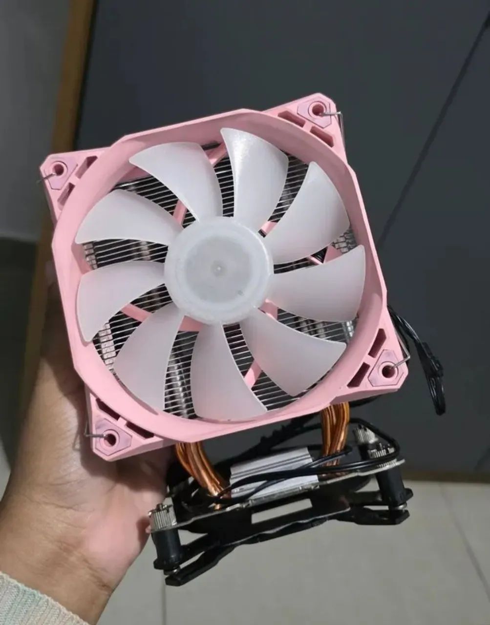 Cooler para processador intel/amd ELLSWORTH S11 PRO ROSA - Foto 4