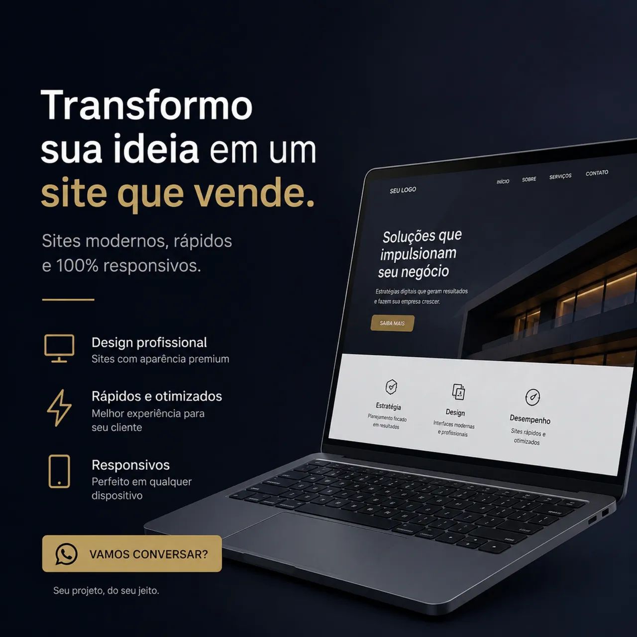 Criação de Sites Profissionais