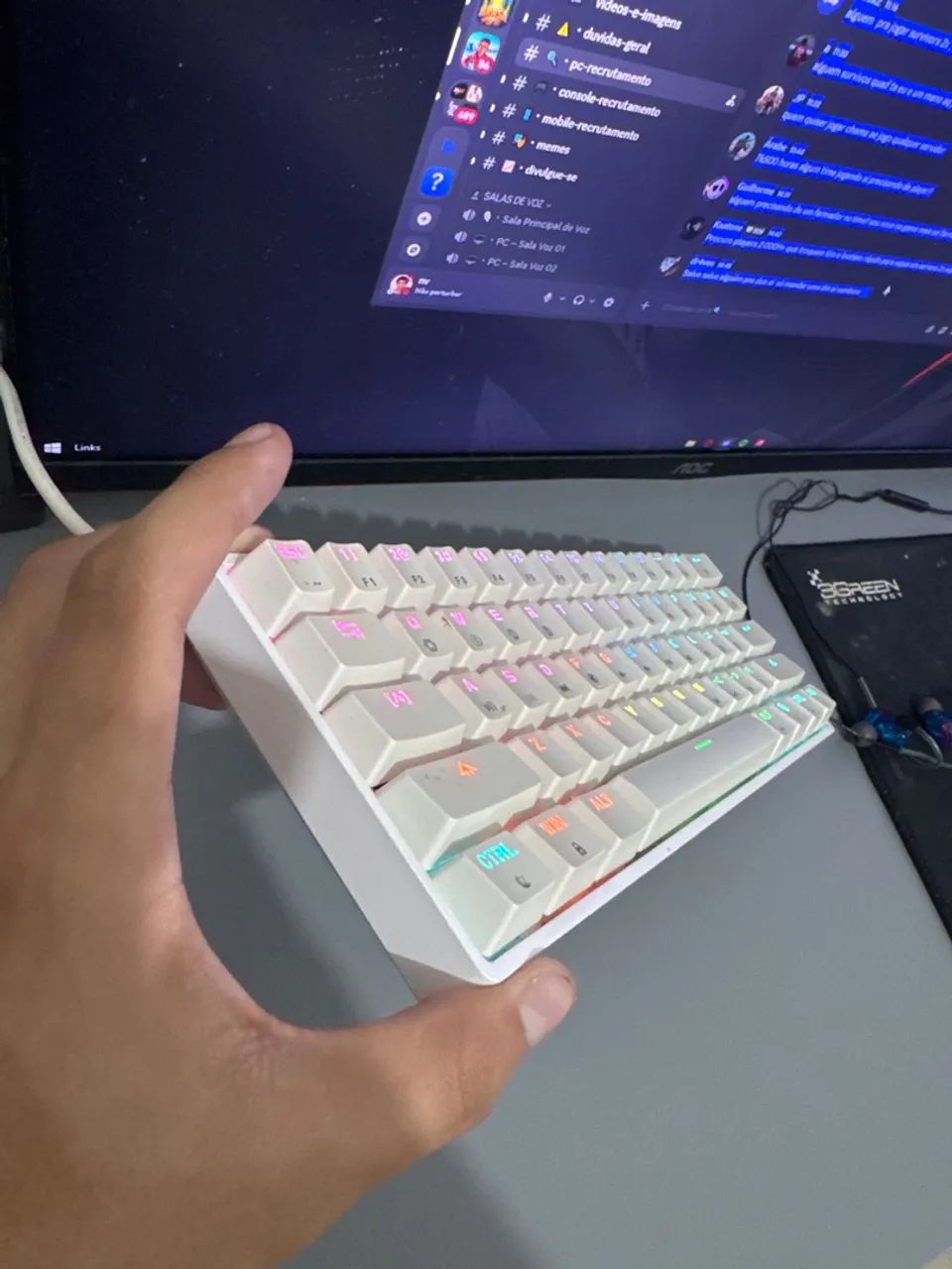 Teclado Mecânico GK 61  - Foto 2