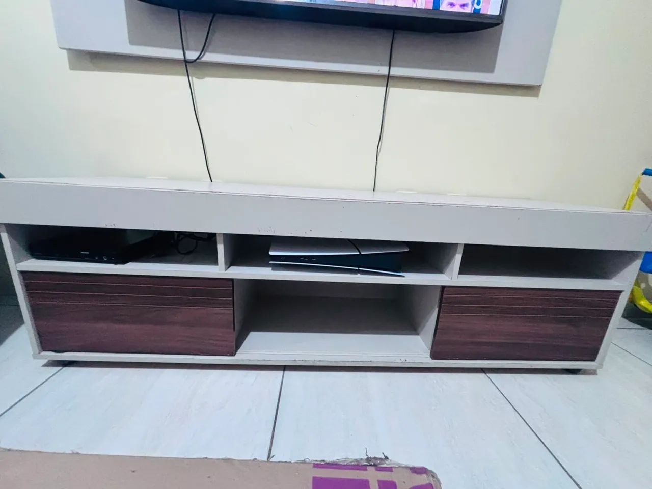 Painel mais Rack para tv de até 60 polegadas  - Foto 3