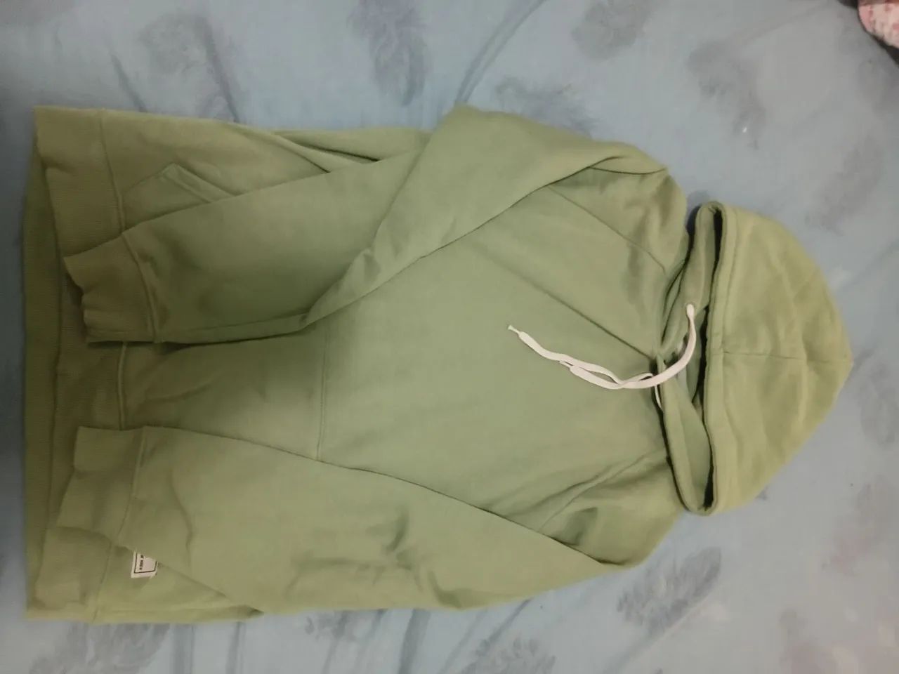 Moletom canguru verde