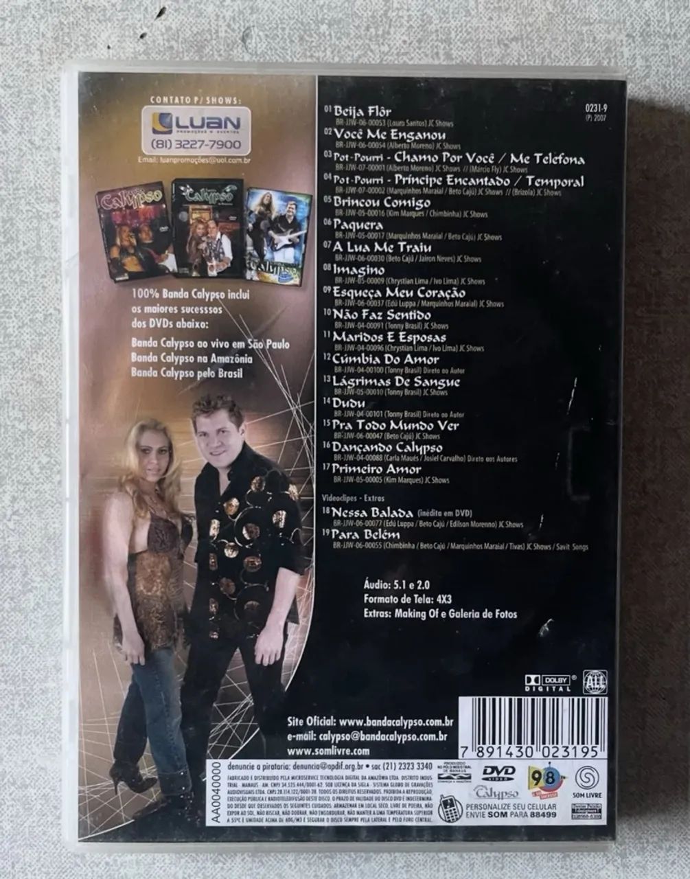 DVD Banda Calypso  - Foto 3