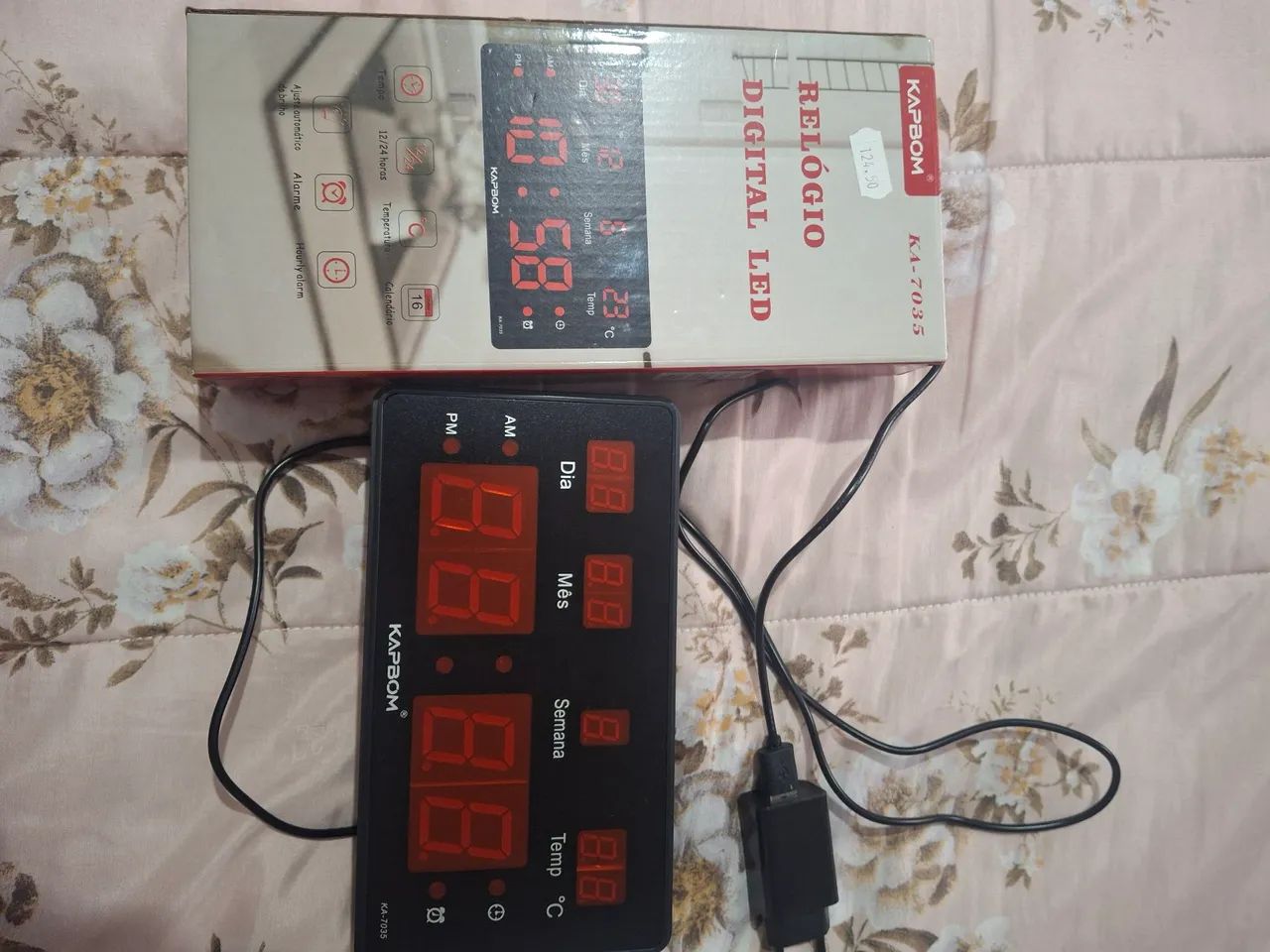 Relógio digital led418477759246510085