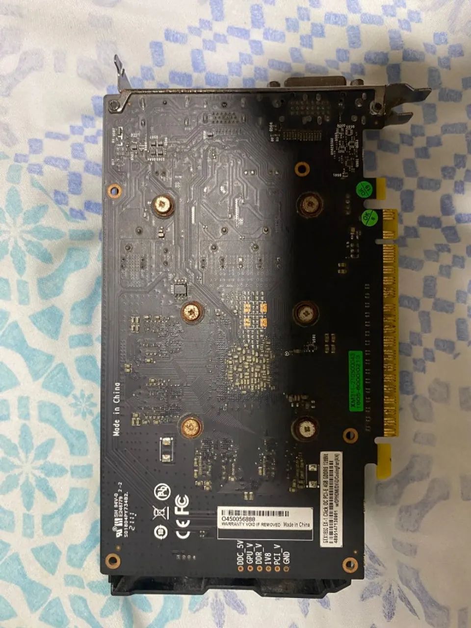 PLACA DE VÍDEO NVIDIA 1650 4GB GALAX - Foto 4