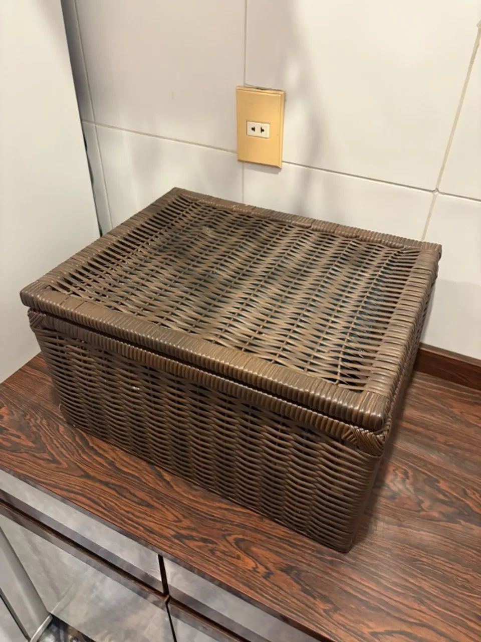Caixa cesta organizadora - Foto 2