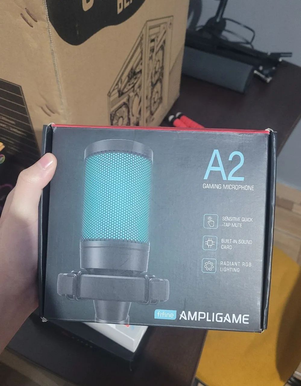 Microfone ampligame fifine A2