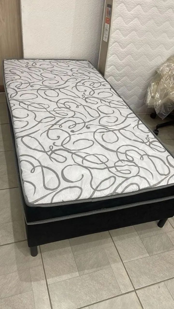 Cama box solteiro conjugado na promoção  - Foto 2