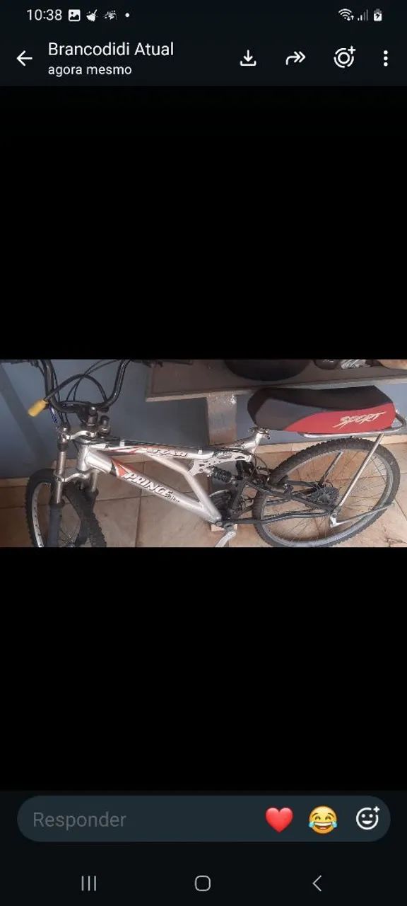 Vende uma bicicleta em bom estado