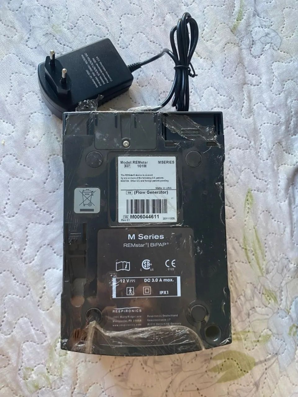 BiPAP Respironics M Series REMstar - Completo com Máscara e Acessórios - Foto 2