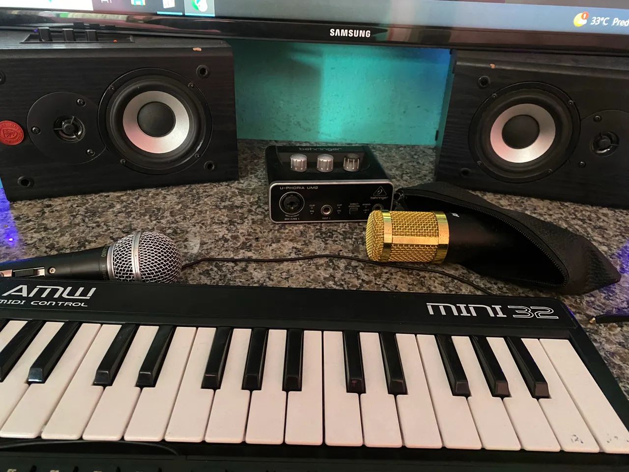 Interface de áudio mic  - Foto 2