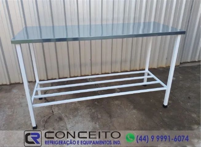 MESA Inox 1,50m Industrial Nova