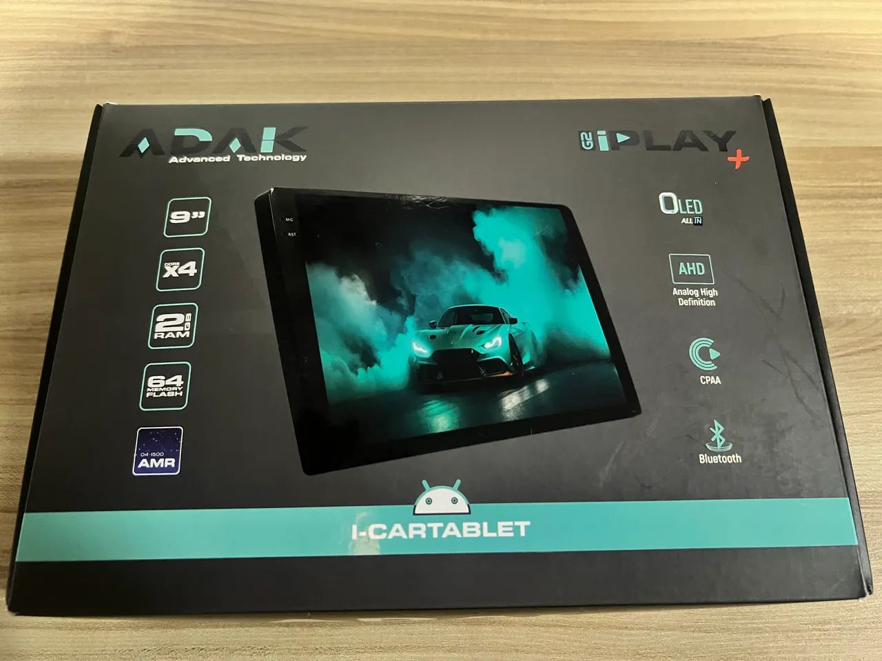 Multimidia  Adak 9 Polegada  2ram 64gb  Android Qled - Foto 2
