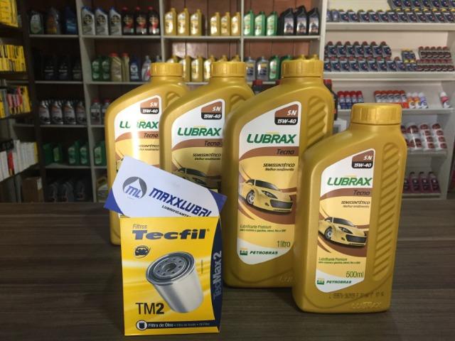 Promoção Troca de Oleo 15w40 Semi-Sintético + Filtro de Oleo