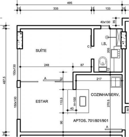 Apartamento à venda, 1 quarto, buritis - belo horizonte/mg - Foto 3