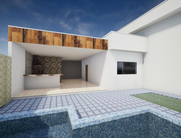 Casa nova 3suítes piscina churrasqueira rua 6Vicente Pires condomínio fechado - Foto 8