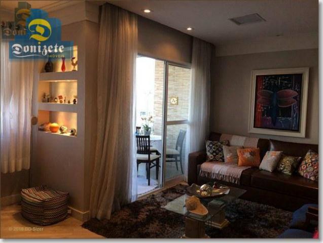 Apartamento com 3 dormitórios à venda, 89 m² por r$ 590.000,10 - cerâmica - são caetano do - Foto 4