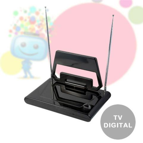 Antena Digital Interna SG-261 SG com Hastes e Seletor Vhf Uhf Fm Hdtv - Foto 6