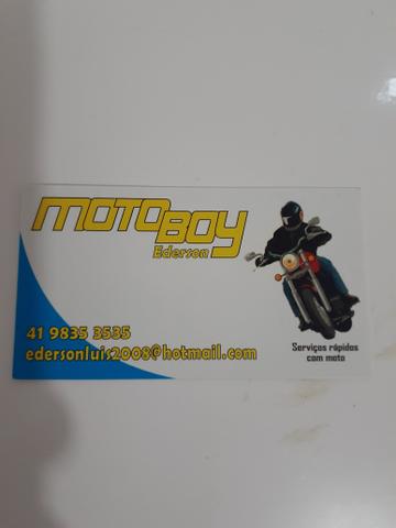 Motoboy suas entregas em boas mãos!!