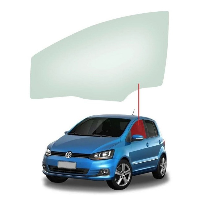 Vidro Porta Dianteira Esquerda Volkswagen Fox 03/16 Saint Gobain