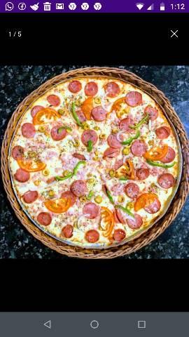 pizzas o rei com sabor do reino