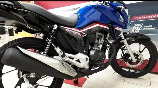 HONDA TITAN 160 2021 FACILITO PAR AUTÔNOMOS E. NEGATIVADOS