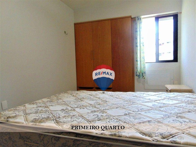 Apartamento mobiliado beira mar do Cabo Branco, 4 quartos sendo duas suítes - Foto 16