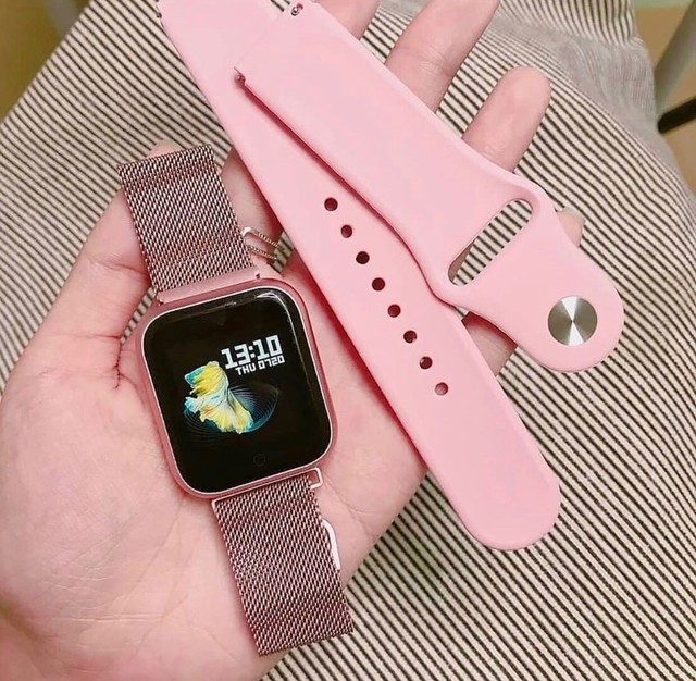 smartwatch p80 rose gold