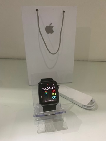 relogio iphone serie 3 preto