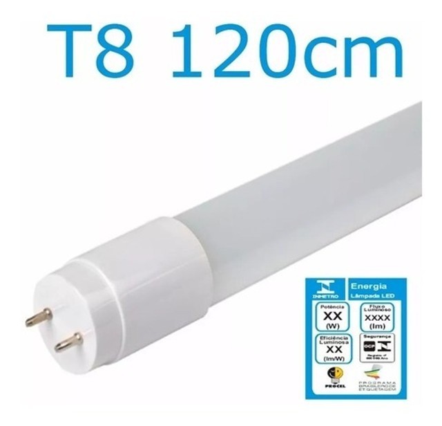 T8 Lâmpada - 3000k branco quente - 120cm Promoção !!! Atacado  e  Varejo  Jk Eletronicos 