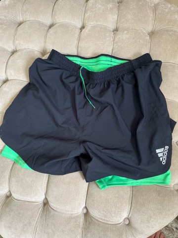 short de corrida adidas