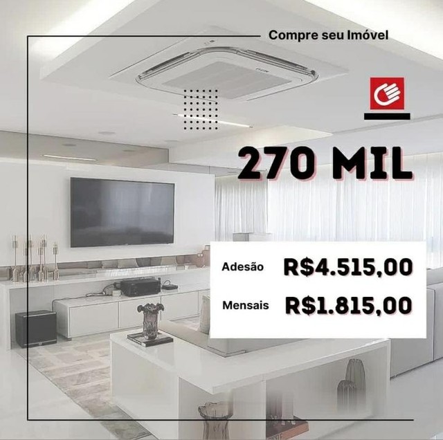 Casa parcelada em até 240x SEM JUROS e SEM ENTRADA com crédito imobiliário - Foto 4