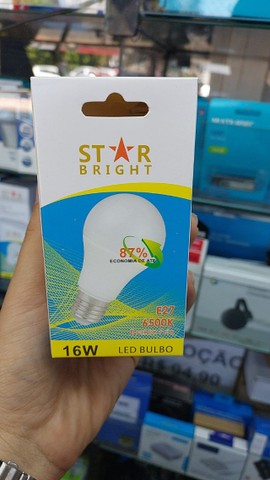Lâmpada 16w Led Branco Frio Bivolt (Distribuidora JK Eletrônicos, Honestidade e Qualidade) - Foto 2