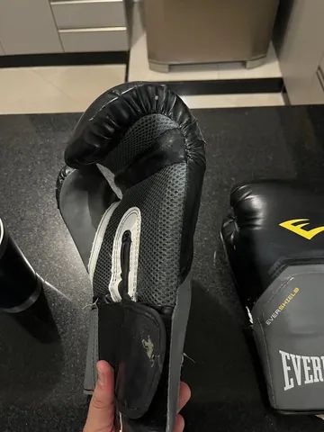 Luvas de Boxe Everlast Pro Style - 14 Oz - Adulto - Foto 3