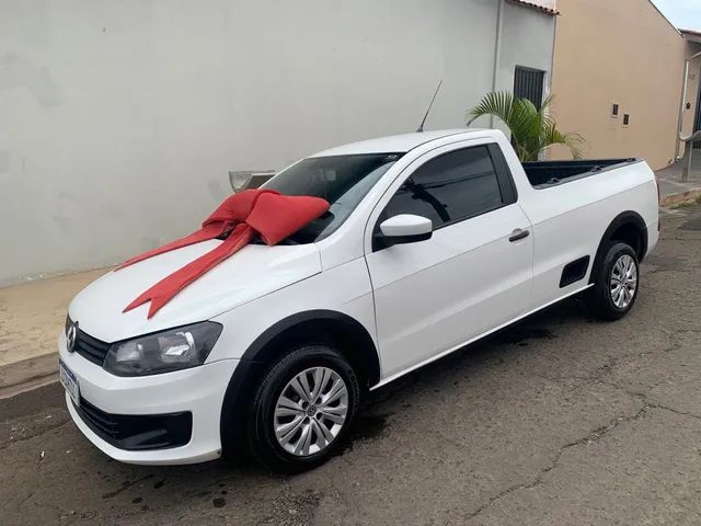 Comprar Picape Volkswagen Saveiro 1.6 16v G6 Cross Cabine Estendida Flex  Branco 2015 em Bauru-SP