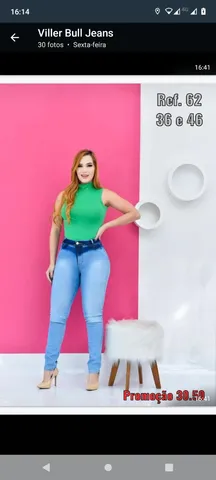 Calça com Lycra