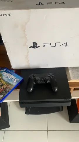 PS4 Slim 1 TERA c/ Jogos (FIFA 23, PES 23 e FIFA 21) - Videogames