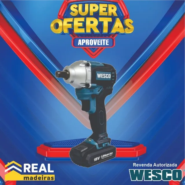Chave de Impacto Wesco Brushless - Ws2382