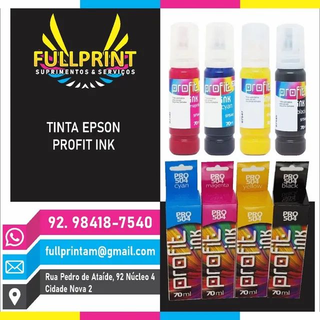 Kit Tinta Epson 504 544 Premium 