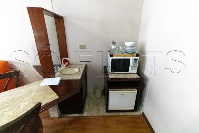 Flats no Jardins para Locação com 1x dormitório, serviços, lavanderia coletiva, luz e vaga - Foto 3