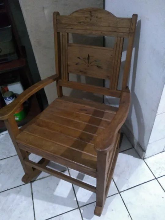 Rustic rocking chair