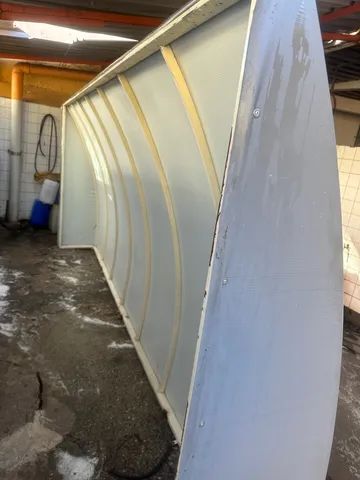Toldo reforçado 4,60 x 2,00 cinza  - Foto 4
