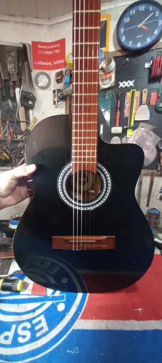 Violão Clássico Preto