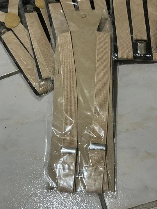 Kit de Suspensórios bege - Entrega grátis! - Foto 3